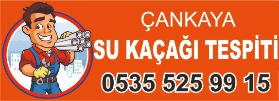 Çankaya su kaçağı tespiti – 0535 525 99 15
