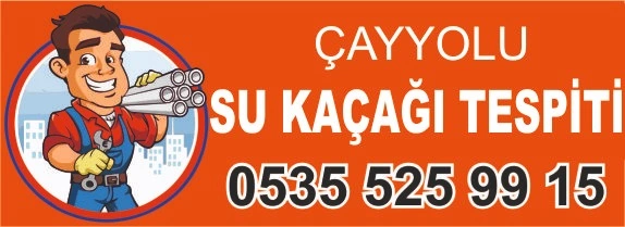 Çayyolu su kaçağı tespiti – 0535 525 99 15