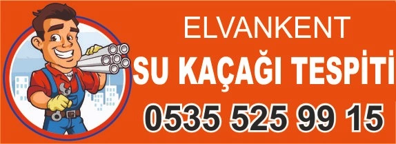 Elvankent su kaçağı tespiti – 0535 525 99 15