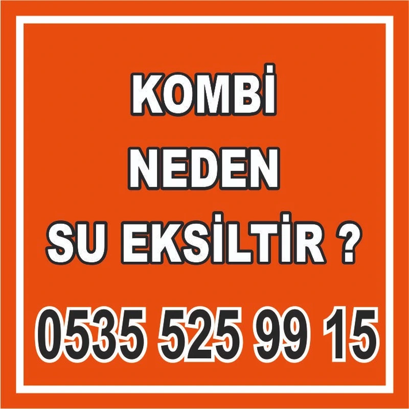 Kombi neden su eksiltir? Olası nedenler